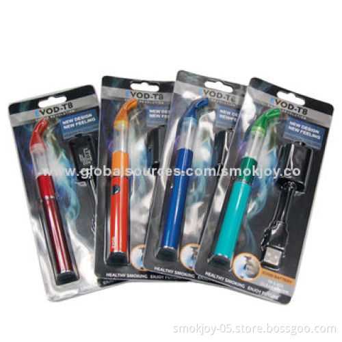 In Stock Smokjoy Electronic Cigarette Evod T8 Blister Kit with 1.6mL LED Atomizer Capacity